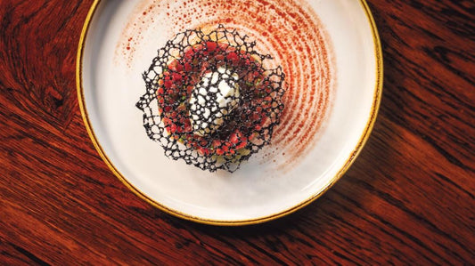 Velvet Cloud goes really well with fish, and do you know how to make a quenelle?