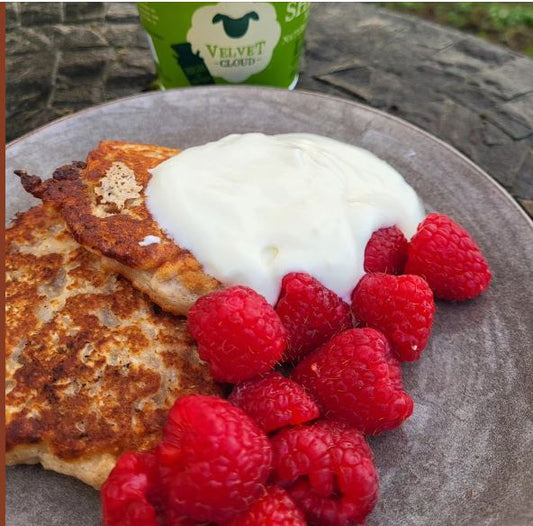 Cow Dairy Free High Protein High Fiber Pancakes