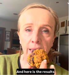 Carrot Yogurt Sweet Healthy Muffin