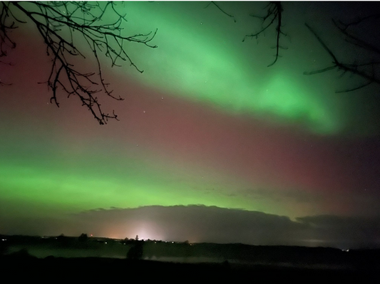 Stunning Northern Lights from The Farm