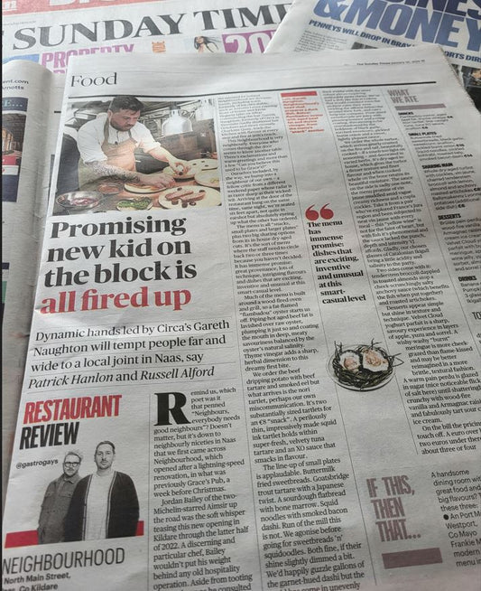 A Sunday Times Review and Some Chef Inspiration