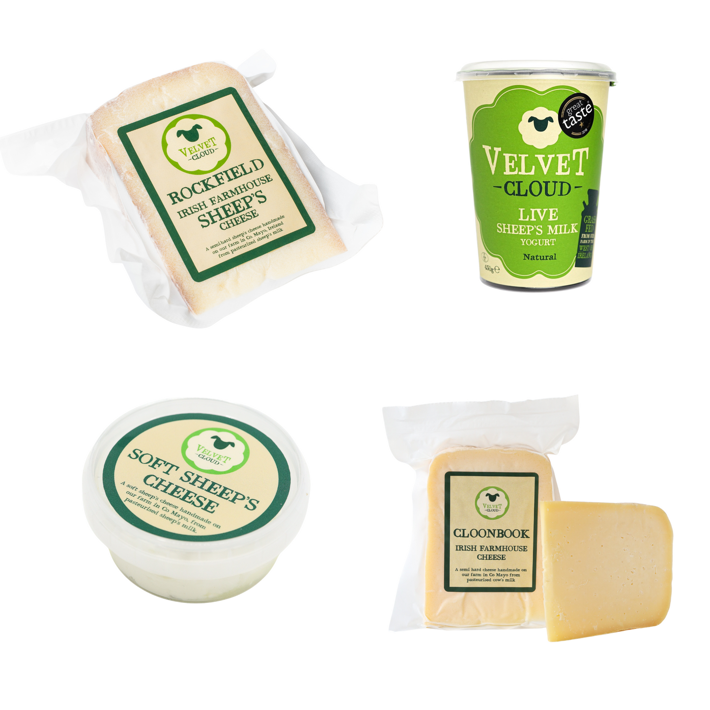 Velvet Cloud Live Sheeps Yogurt & All our lovely cheeses.